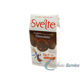 Biscoito Casadinho Chocolate 180g - Svelte