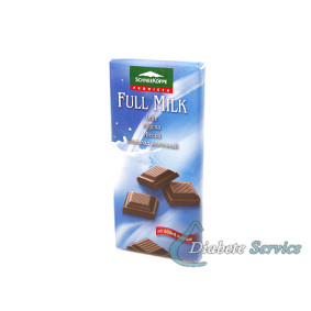 Barra de Chocolate ao Leite 100g - Schneekoppe