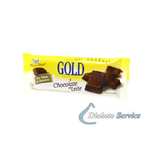 Chocolate ao Leite 25g - Gold