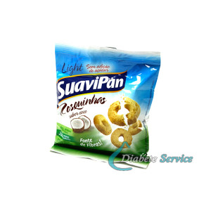 Rosquinha de Coco 35g - Suavipan 