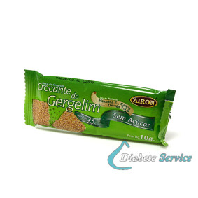Crocante de Gergelim Natural 10g - Airon 