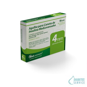 Agulhas Medlevensohn 4mm com 10 unid.