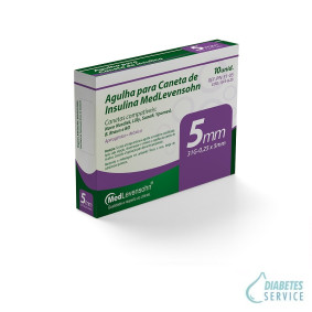 Agulhas Medlevensohn 5mm com 10 unid.