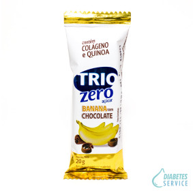 Barra de Cereal Banana com Chocolate 20g - Trio