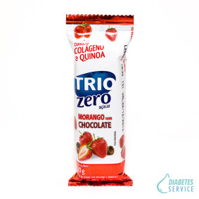 Barra de Cereal Morango com Chocolate 20g - Trio