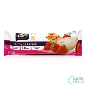 Barra de Cereal Morango com Iogurte 25g - Linea 