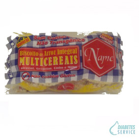 Biscoito de Arroz Integral Multicereais 40g