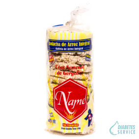 Bolacha de Arroz Integral com Semente de Gergelim 130g - Name