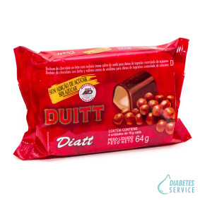 Bombom Avelã 64g - Diatt
