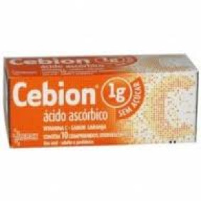 Cebion 1g com10 cpr eferv. s/acucar