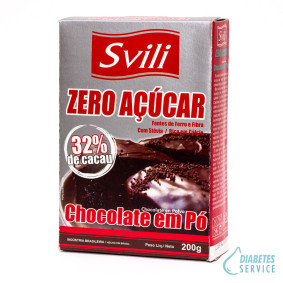 Chocolate em pó 200g - Svili 