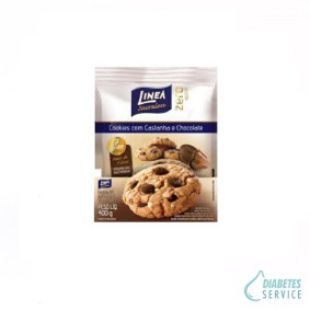 Cookies com Castanha e Chocolate Linea 40g
