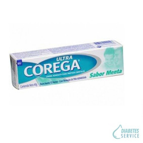 Corega Ultra creme sabor menta 40g