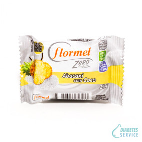 Doce Abacaxi com Coco 25g - Flormel