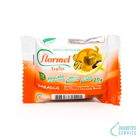 Doce Frutos Damasco 25g - Flormel