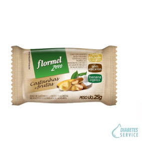 Doce Castanhas e Frutas 25g - Flormel 