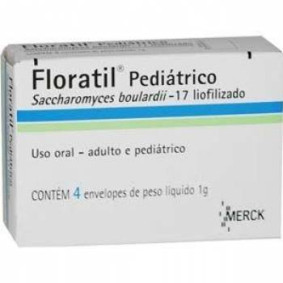 Floratil Pediátrico 200mg com 4 env