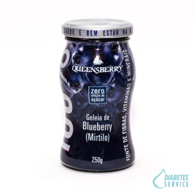 Geléia 100% Fruta de Blueberry 250g -  Queensberry