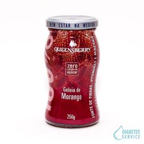 Geléia 100% Fruta Morango 250g -  Queensberry