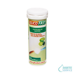 Glicofast Limão com 10 Pastilhas