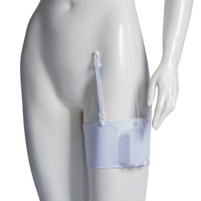 Accu-Chek Faixa branca média para coxa