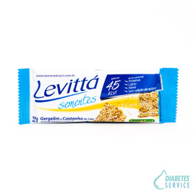 Levitta Gergelim e Castanha de Caju 10g - Banana Brasil