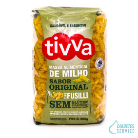 Macarrão tipo Fusilli s/ Glúten Sabor Original 500g - Tivva