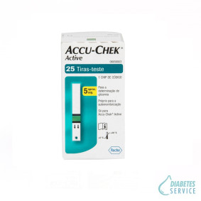 Accu-Chek Active com 25 tiras