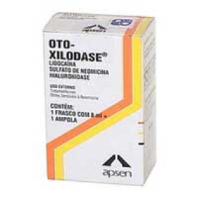 Oto-Xilodase Solução Otológica 8mL