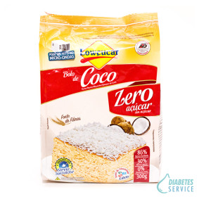 Pó para Bolo Coco 300g - Lowçucar