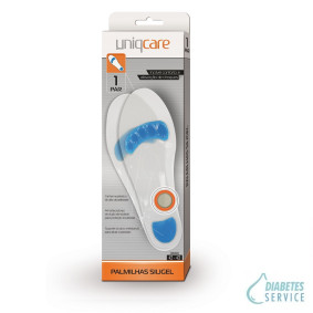 Palmilha SiliGel 42-43 - Uniqcare