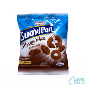 Rosquinha de Chocolate 35g - Suavipan
