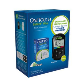 Kit One Touch Select Plus + 50 tiras