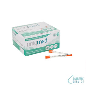 Caixa Seringa Insulina Uniqmed 1cc 6mm (100unid.)